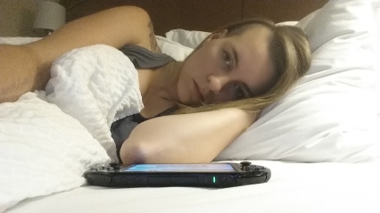 The choice between Vita and sleep.